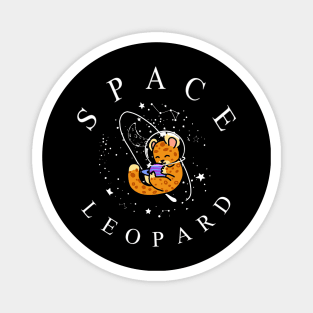 Space Leopard Magnet